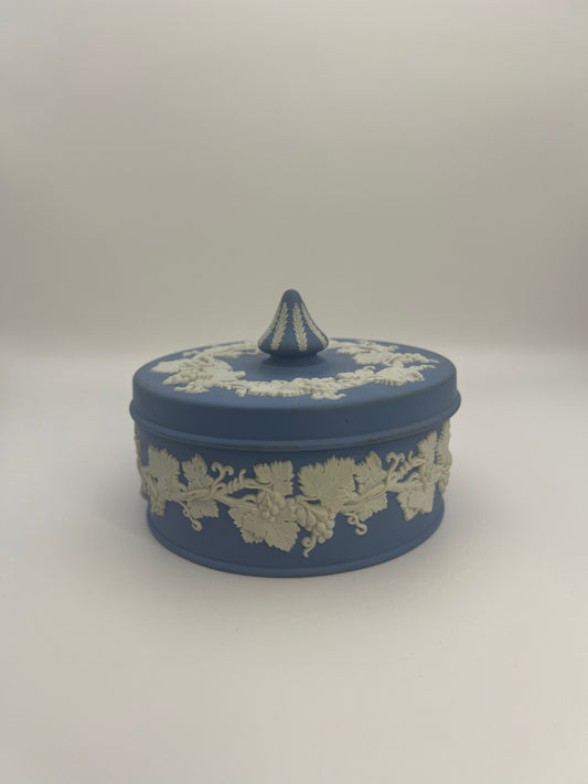 Blue Wedgewood Jasperware Candle