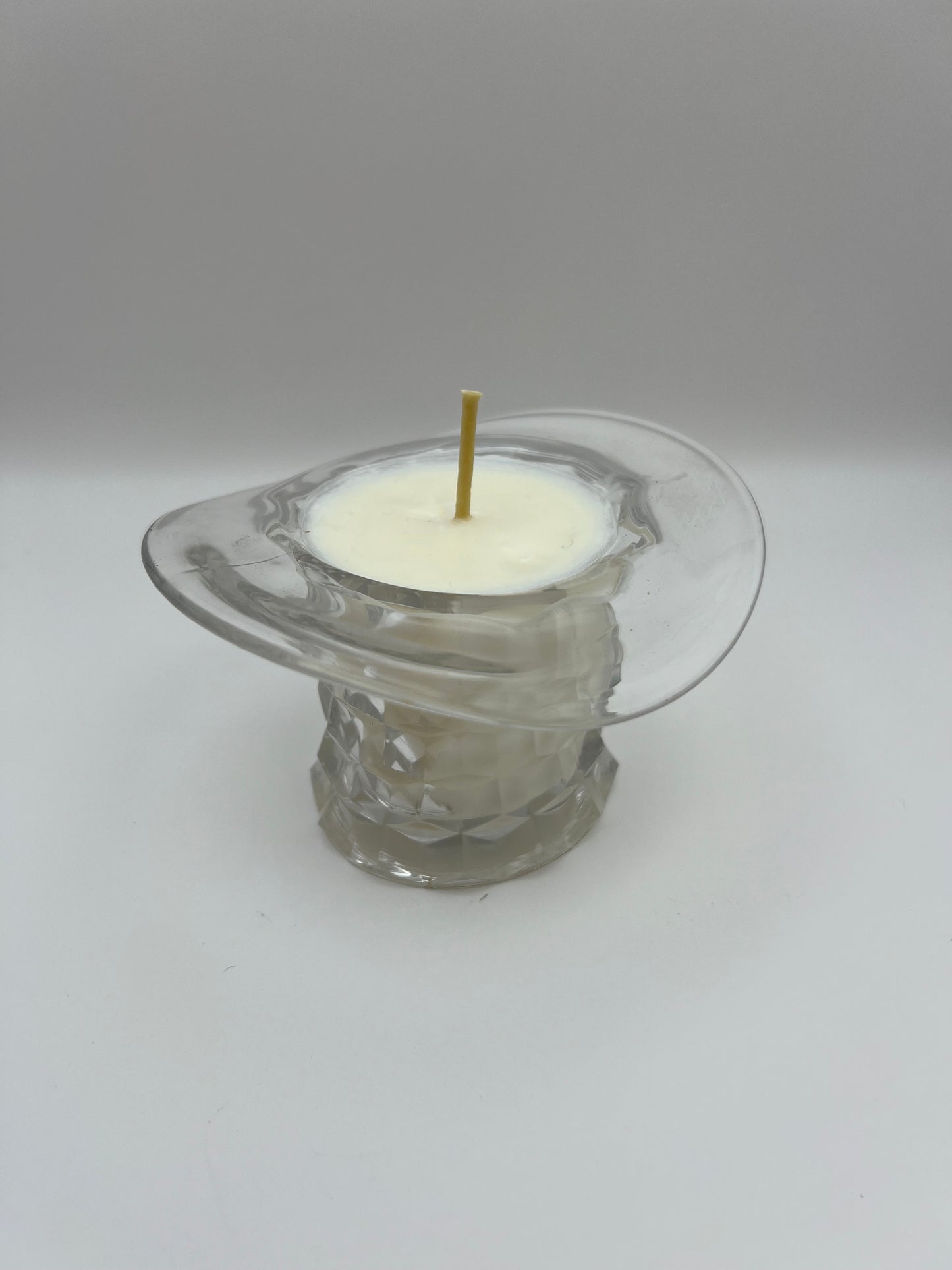 Fostoria American Top Hat Candle