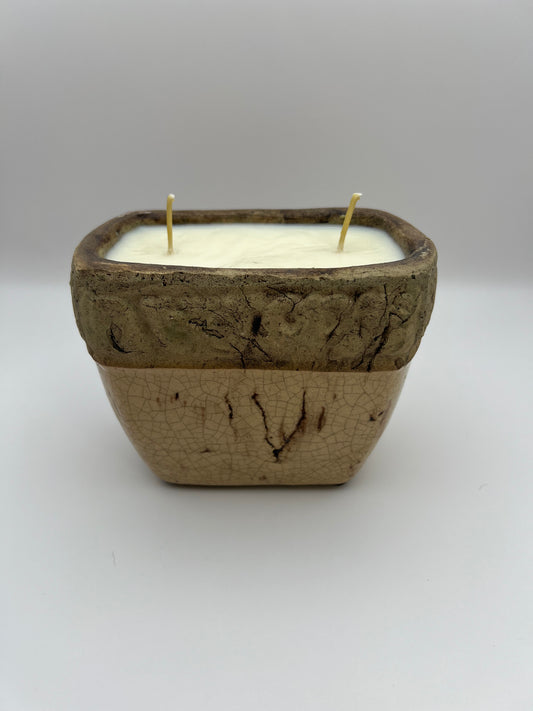Pottery Citronella Candle