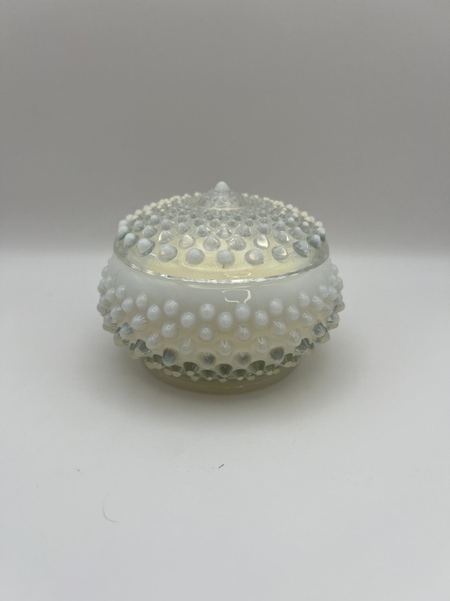 Hobnail Fenton Trinket Candle