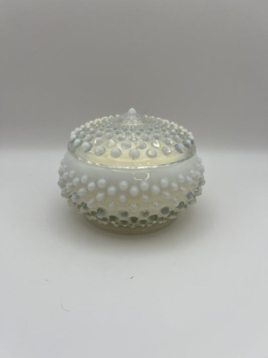 Hobnail Fenton Trinket Candle