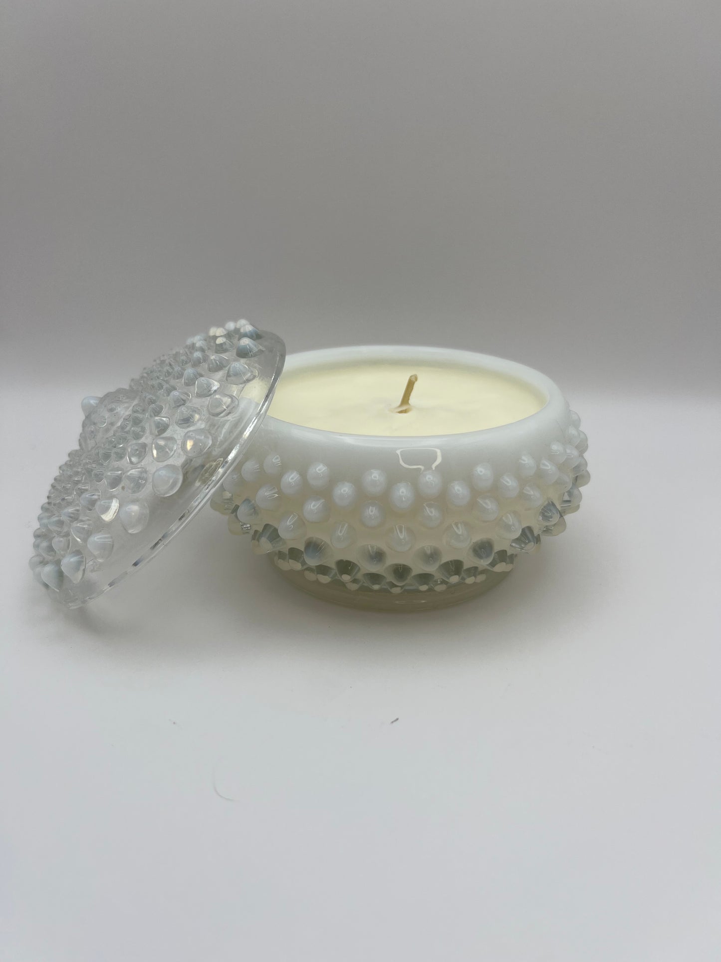 Hobnail Fenton Trinket Candle