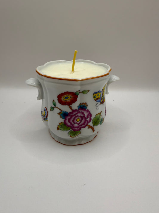 Floral Butterfly Planter Candle