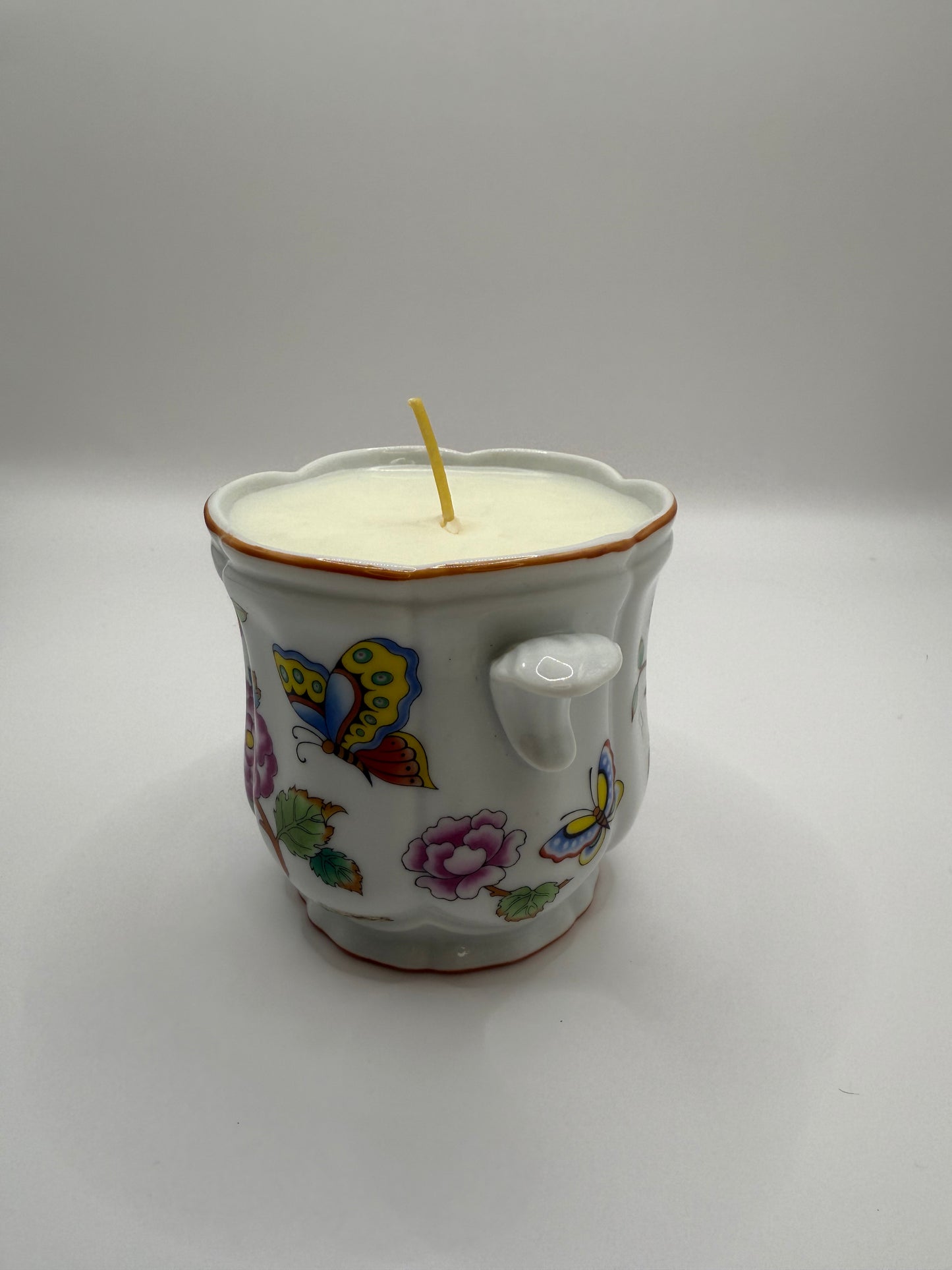 Floral Butterfly Planter Candle