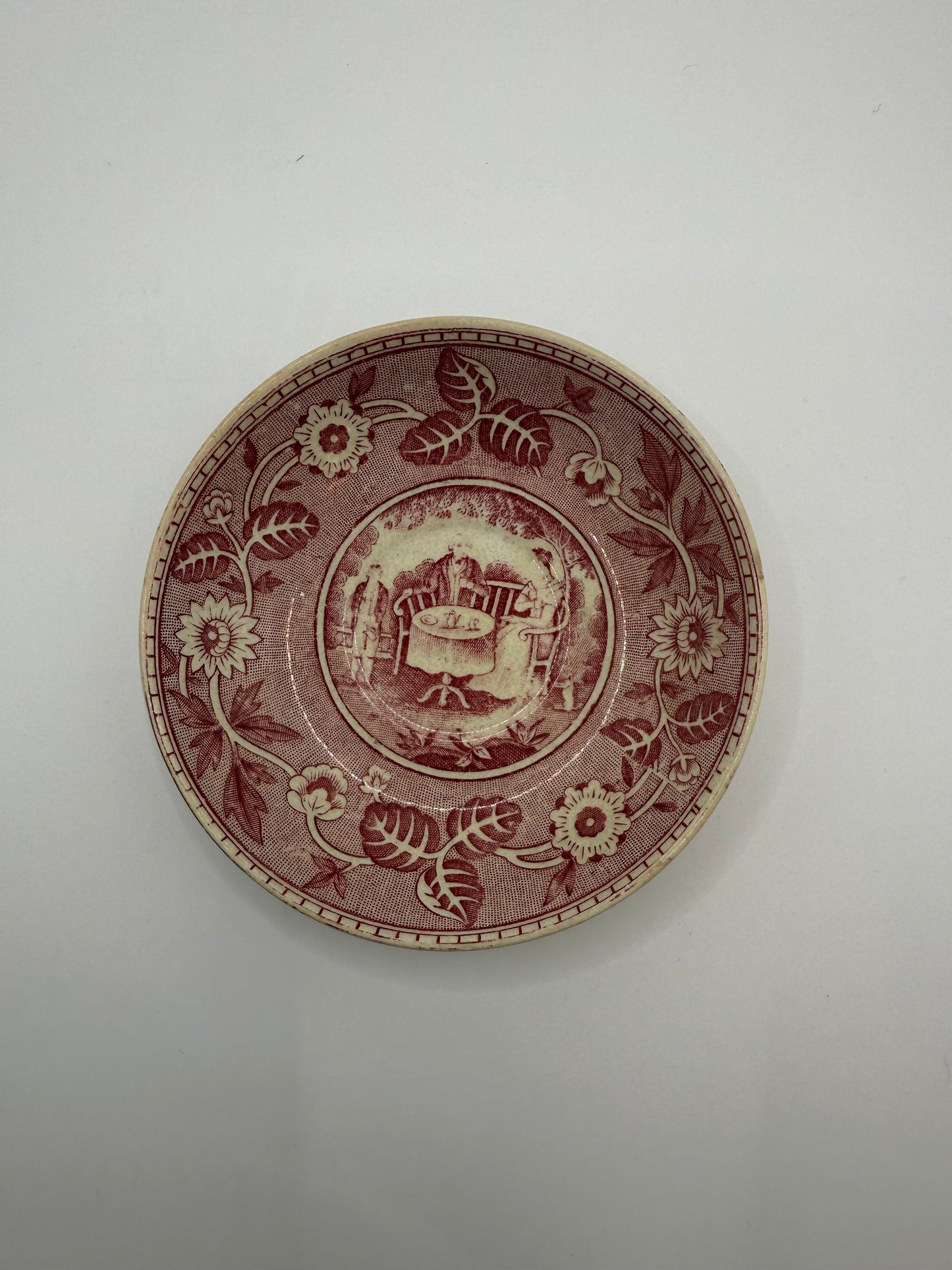 Red Teacup Candle