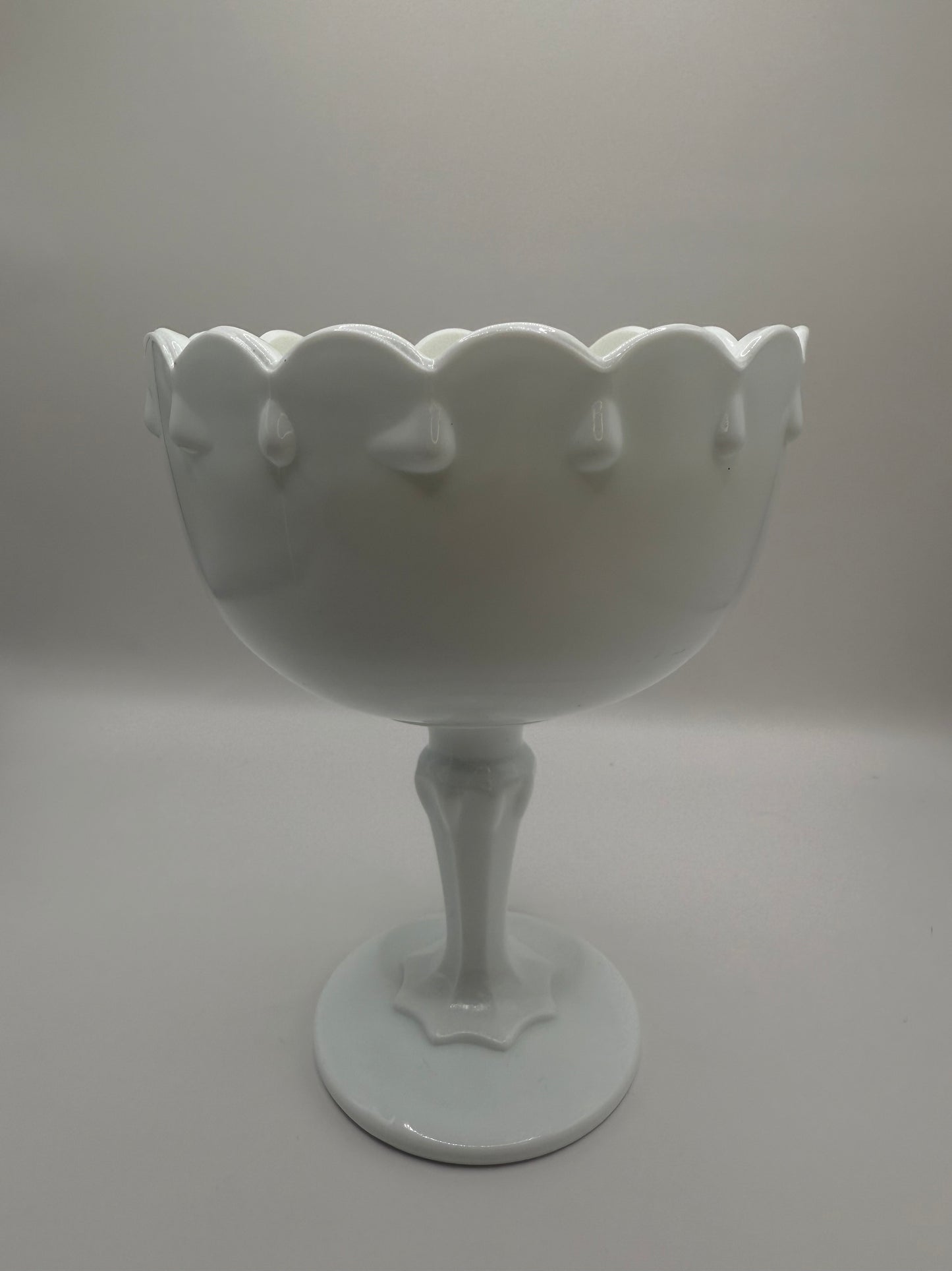 Indiana Glass Milk Glass Candle