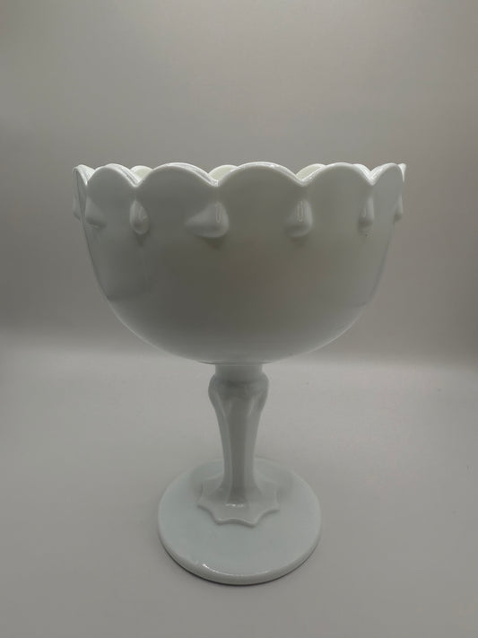Indiana Glass Milk Glass Candle