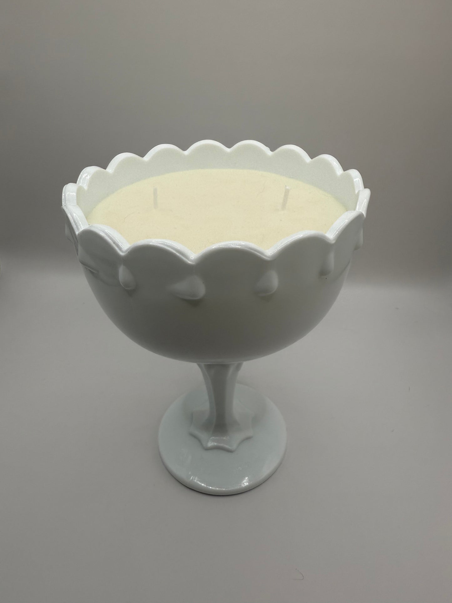 Indiana Glass Milk Glass Candle