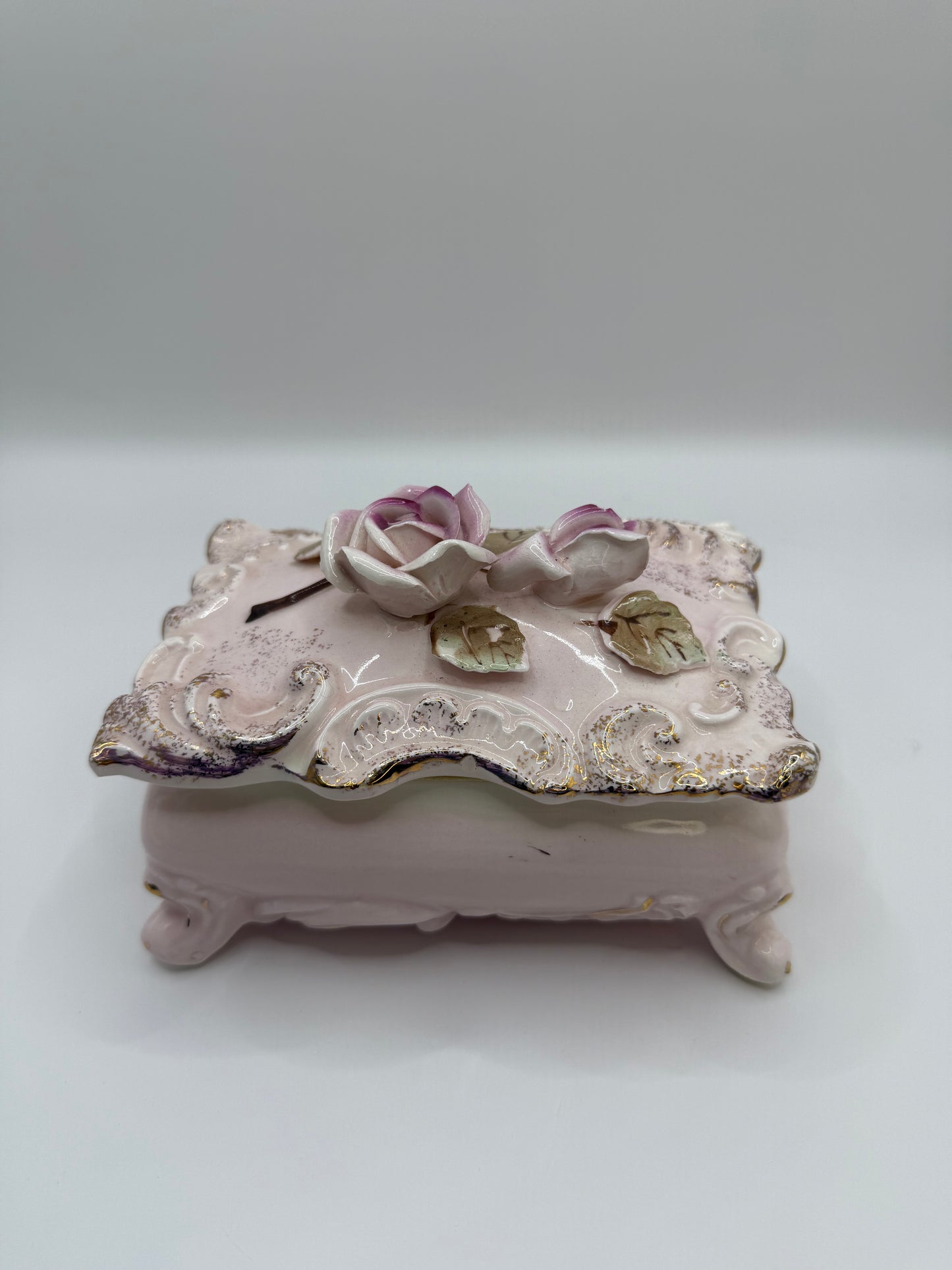 Pink Rose Vanity Candle
