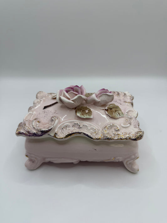Pink Rose Vanity Candle