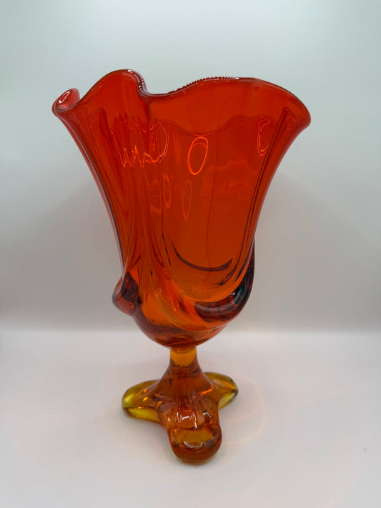 Amberina Vase Candle
