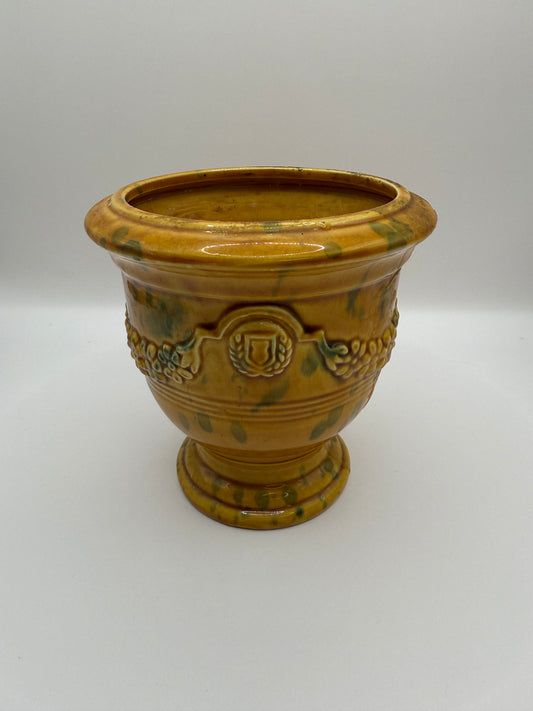 Yellow Pottery Candle